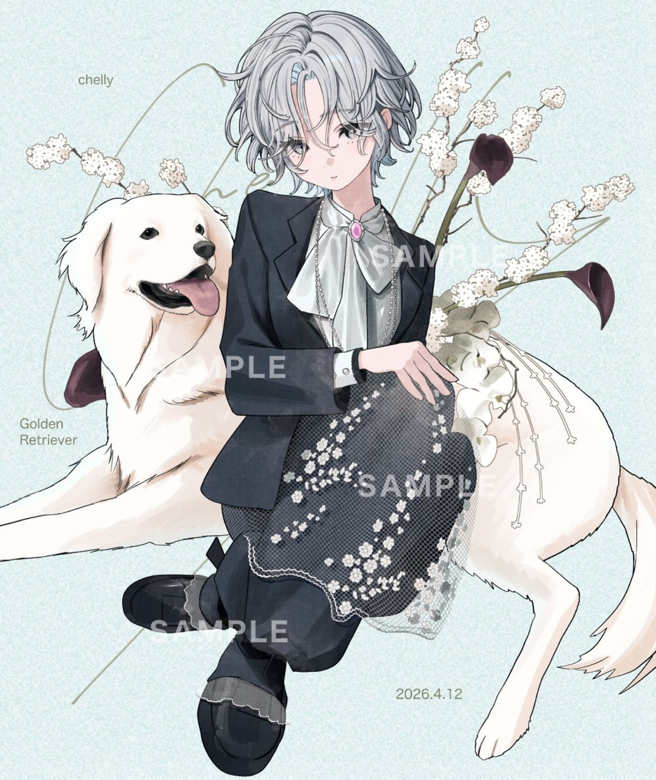 chelly様 誕生日記念イラスト-1