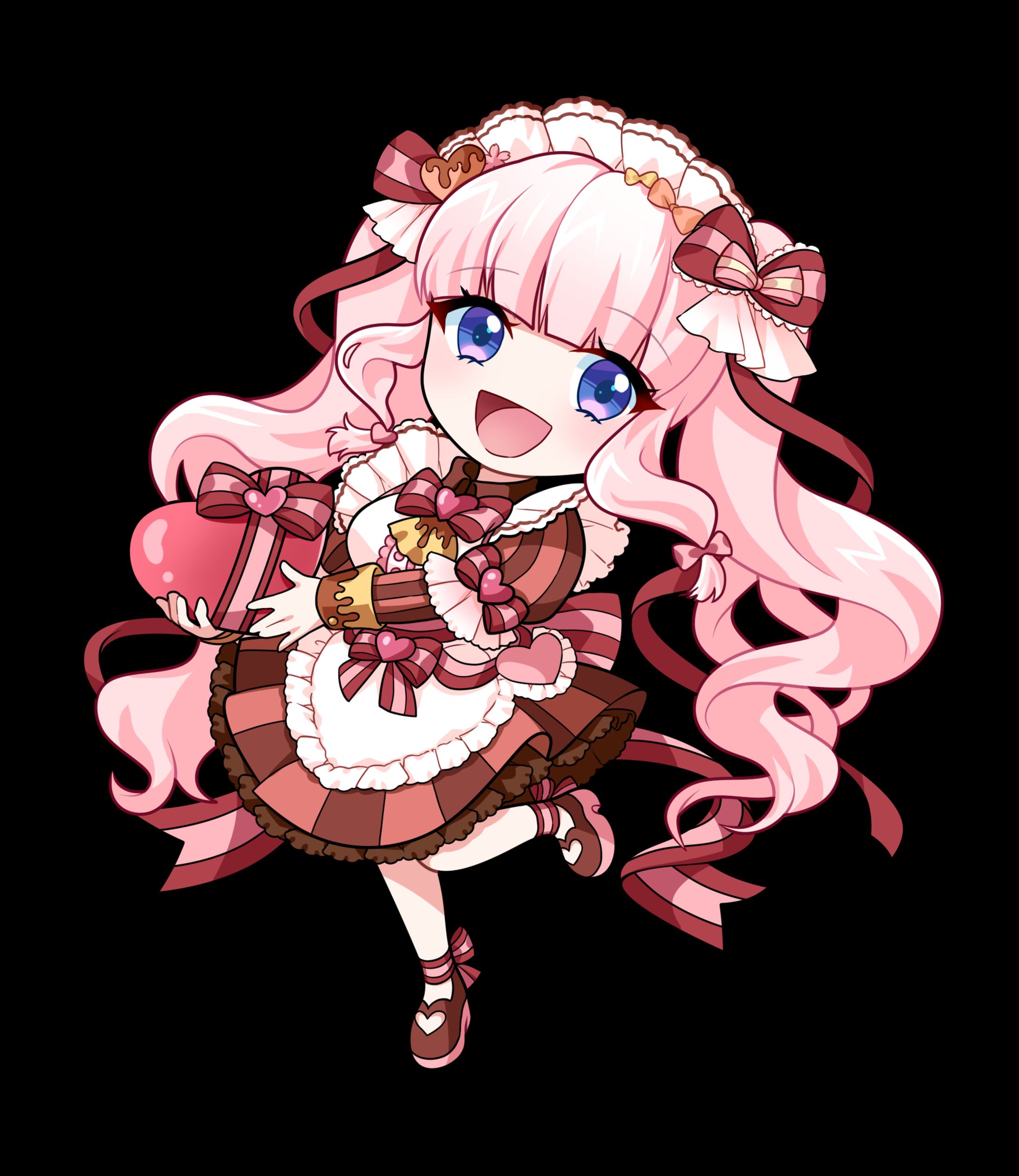 四季果恋様 バレンタイン用SDイラスト-1