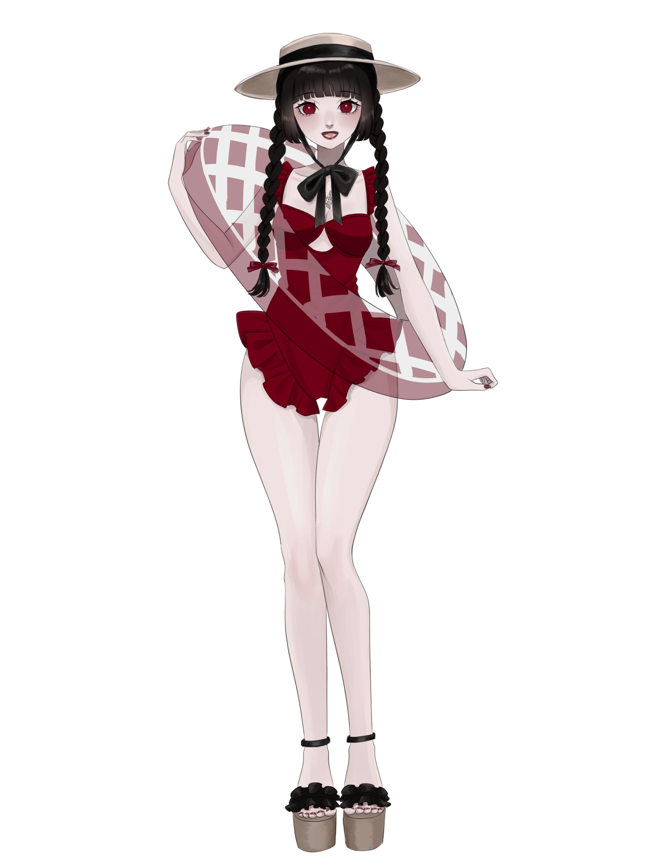 愛染ナナ IRIAM立ち絵(水着)-1