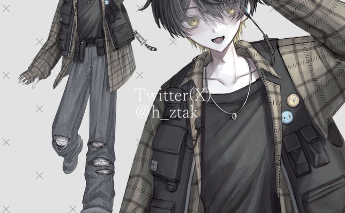 TRPG/男性立ち絵まとめ