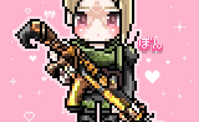 ぼん様ドット絵アイコン
