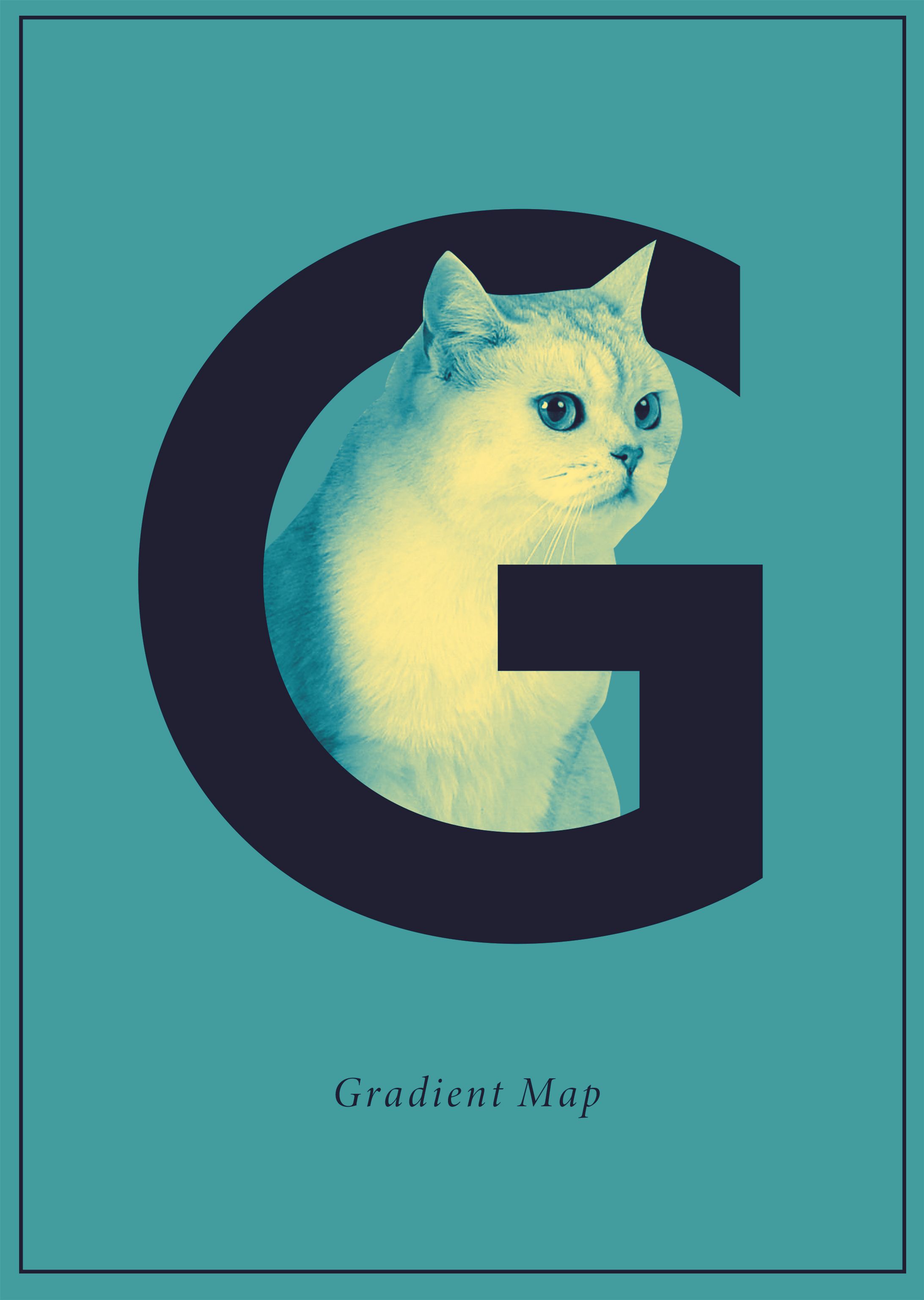 猫 Gradient Map-1