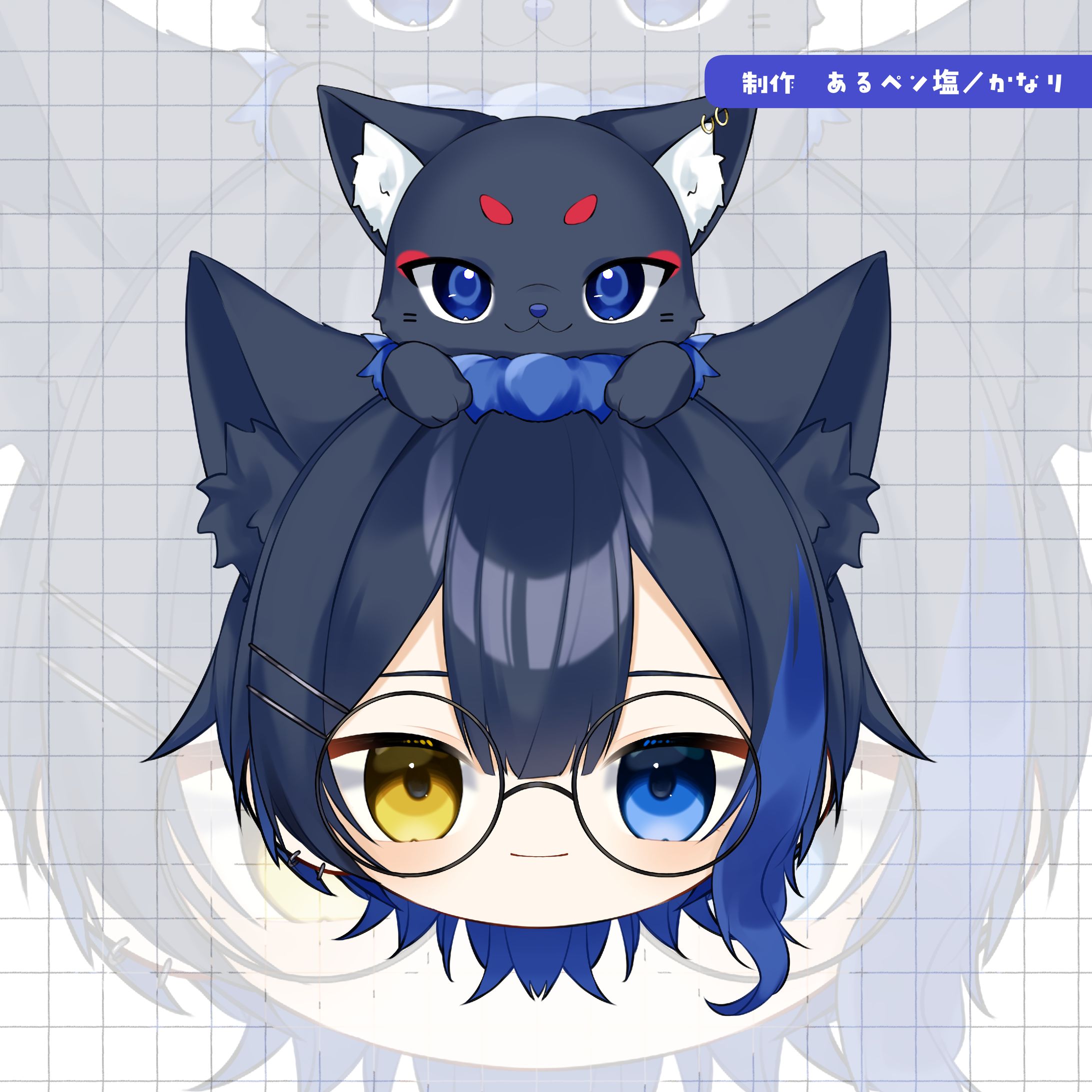 【commission】Mo² 様【おまんじゅうモデル】-1