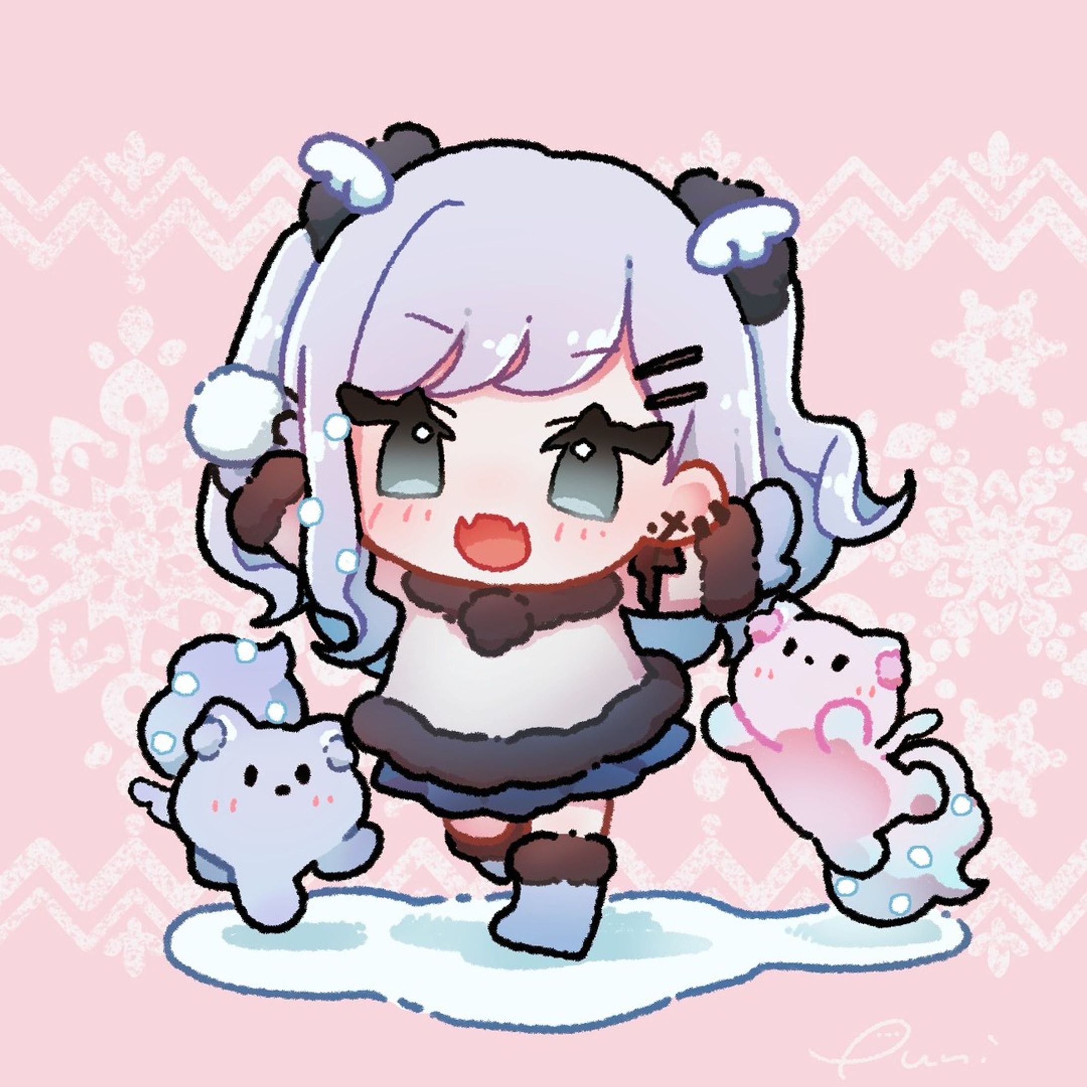 月宮ゆめか様☃️❄️

#illustration #artwork #drawing #chibi
#kawaiiart #copicart #cuteart #mangaart
#ちびキャラ#ミニキャラ #イラストグラム #デジタルイラスト #Vtuberイラスト #いらすとぐらむ
#일러스트 #드로잉 #그림스타그램 #插图-1