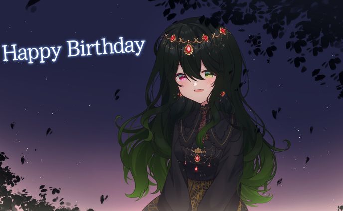 ご依頼誕生日イラスト