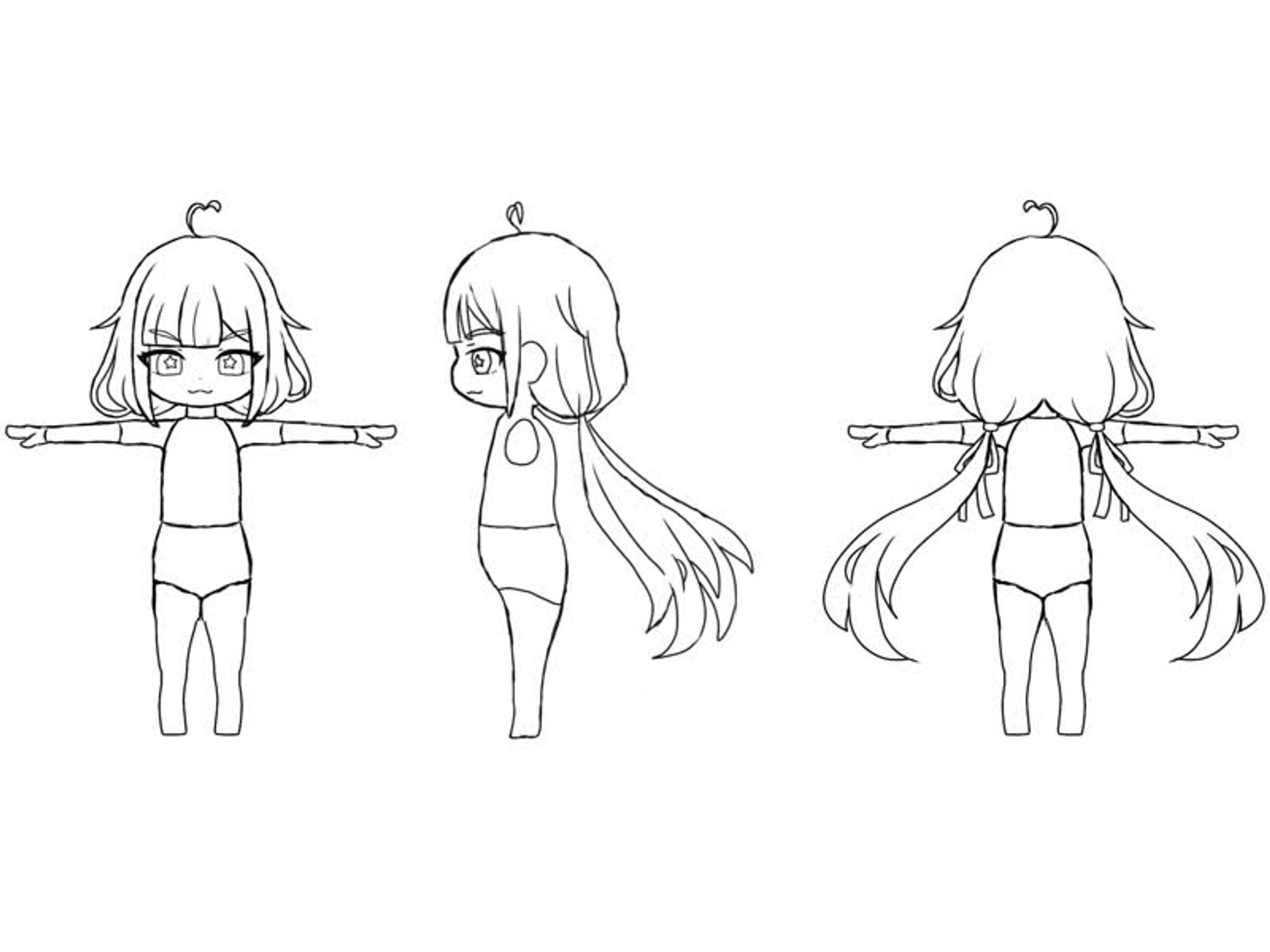 【キャラクターデザイン画】はむこちゃん-1