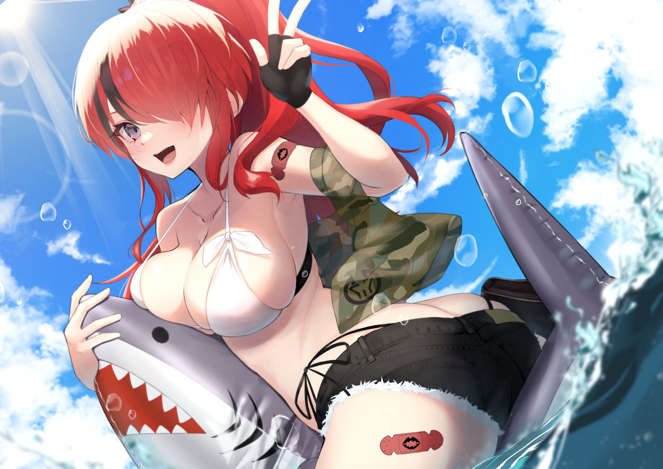 Vtuber レイン・パターソン様 FANBOX用壁紙-1