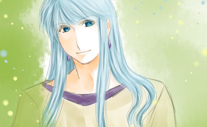 【自創作】OC（長髪男子）