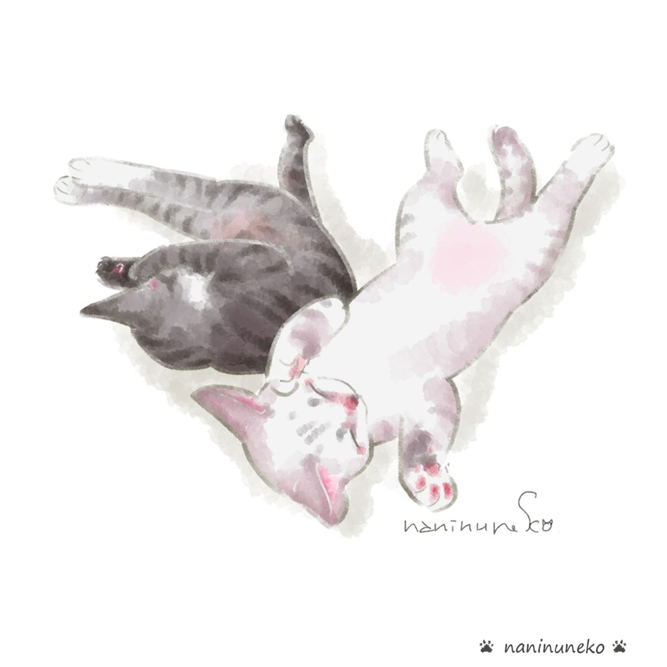 .
#なにぬ猫 #なにぬ猫んち  #猫漫画 
.
先ほどのポストに続いて…
今日はもうひとつ大事な記念日。
カーオとダーオが9年前我が家の庭に現われた日。
.
生後数日の小さすぎて危うい命。
当時つながっていた方たちに助けられて無事大きく健康に育ちました。
.
すべての猫と猫を愛する人に幸せが降り注ぎますように🥰.
.
カーオとダーオももうすぐ登場
「なにぬ猫んち。」は、なにねこブログとnoteでただいま絶賛掲載中。
覗いてみてね💕.
また、FANBOX会員には＋限定記事つきで先行公開もしています。
なにぬ猫BOOTHから紙本版vol.4も出ました！
プロフィールからどうぞ
.
#なにぬ猫booth 
#ねこと暮らす 
#地域猫 
#ねこまんが 
#コマ漫画 
#うちのこグッズ 
#うちの子イラスト 
#illustragram 
#いらすとぐらむ 
#ふわもこ部猫 
#cat 
#แมว 
#meow 
#にゃんだふる .-1