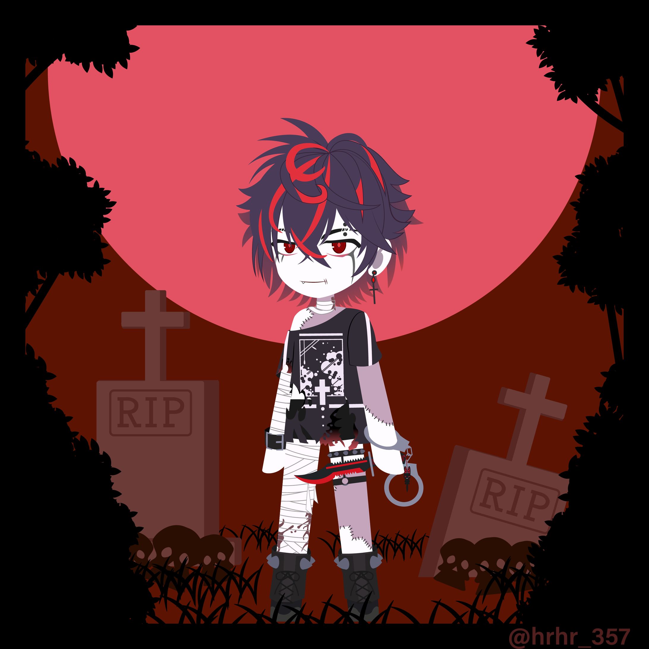 Kuro Kurenai (VShojo Vtuber)-1