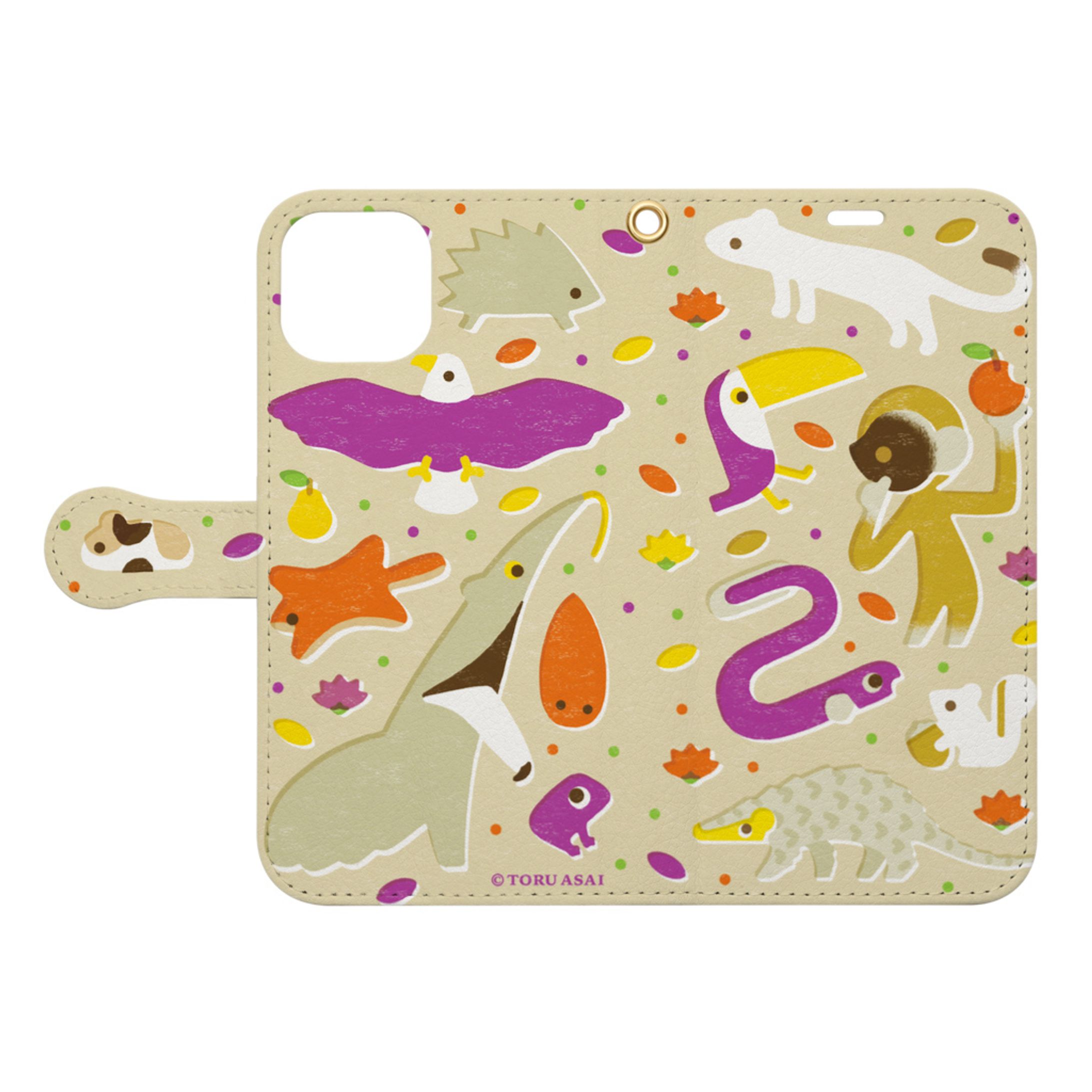 手帳型スマホケース「アニマル2023」-1