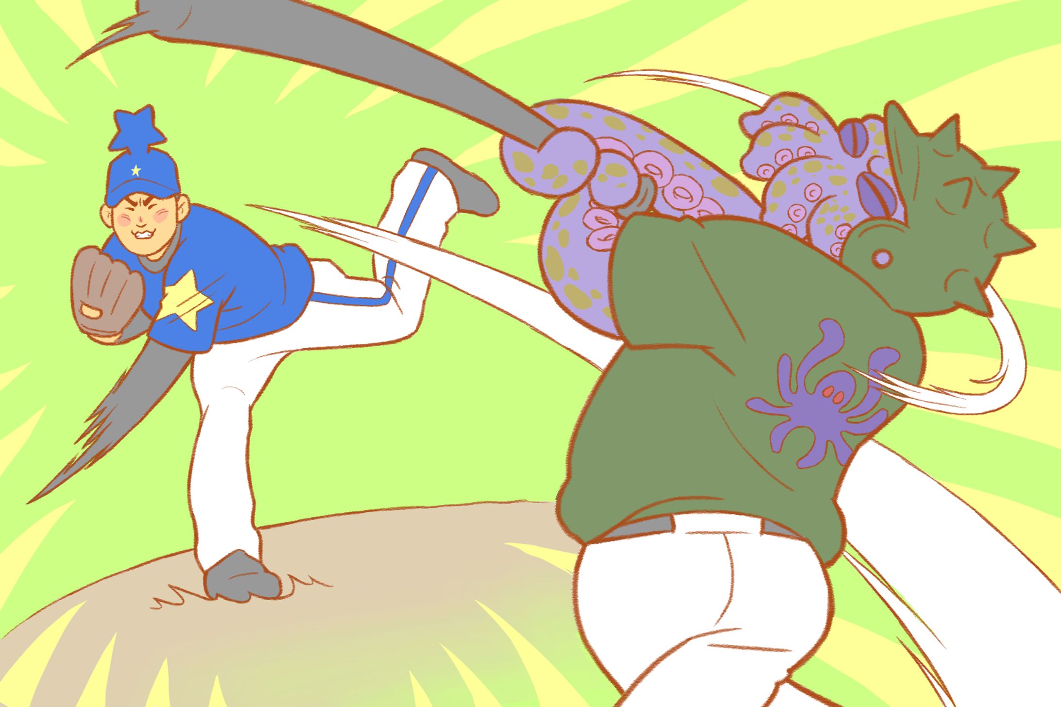 Full-Count「We☆Baseball」イラスト-1