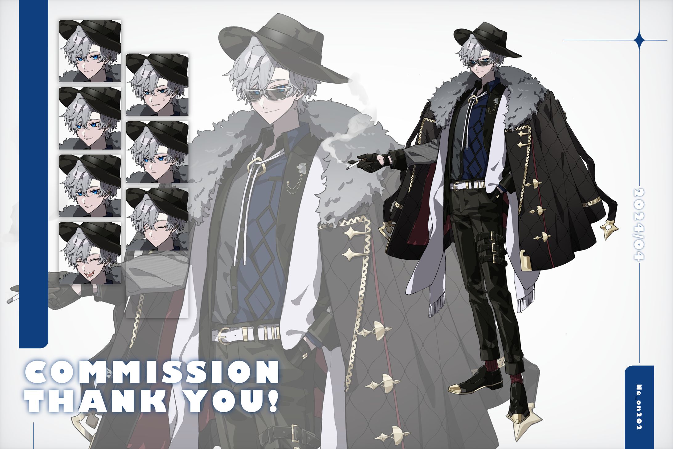 【ご依頼】TRPG立ち絵 / 2024.04-1