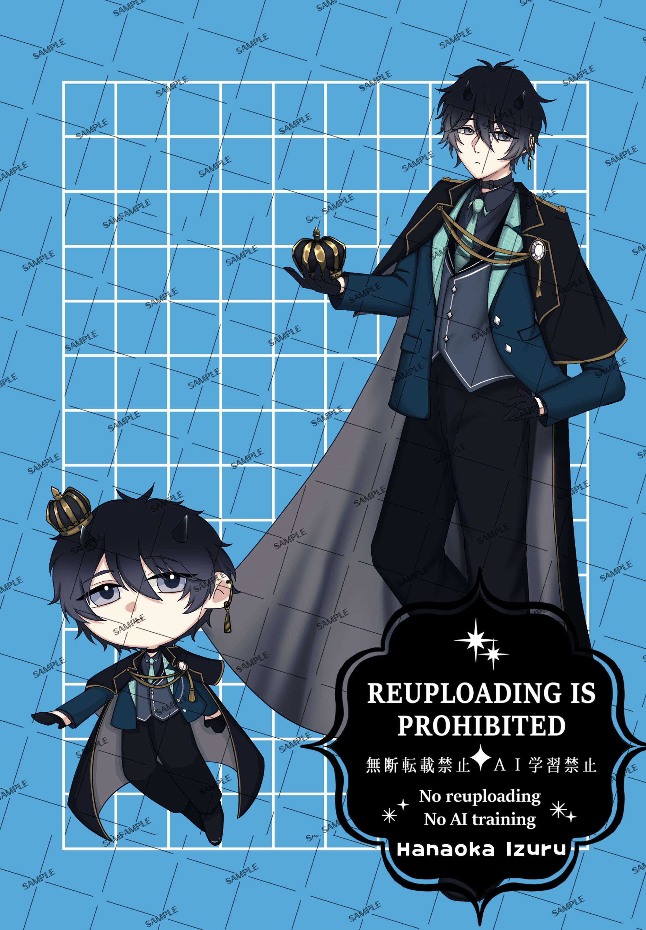 【ご依頼実績】立ち絵＋ミニキャラセット-1