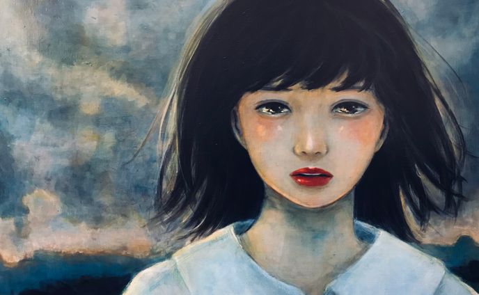 もう戻れない(あさご芸術の森美術館「朝展2021」朝来市教育委員会賞受賞F50)