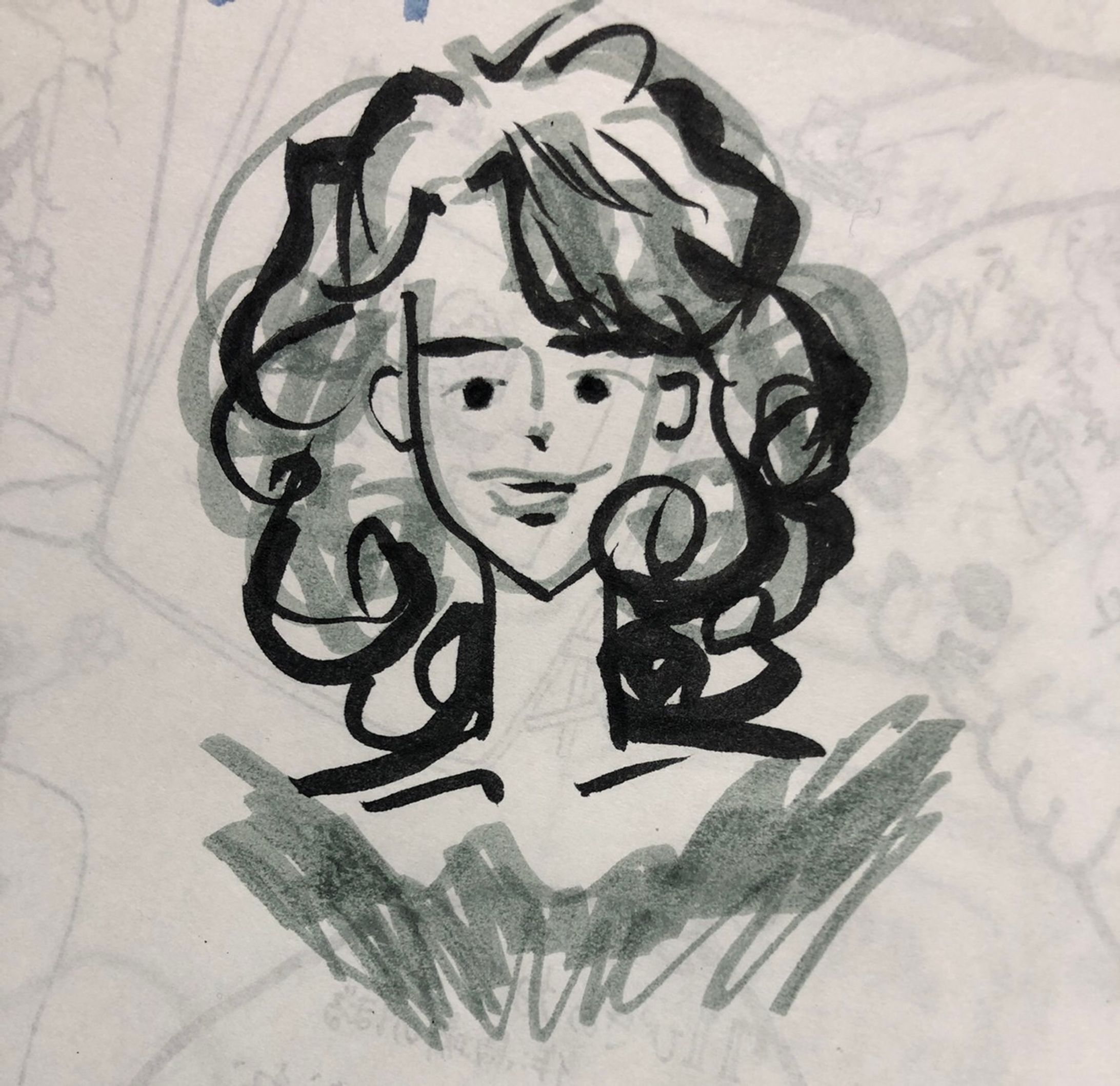 【アイコン】似顔絵-1