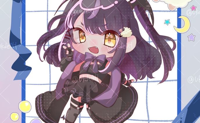 vtuber様ミニキャラ　2023年1月22日