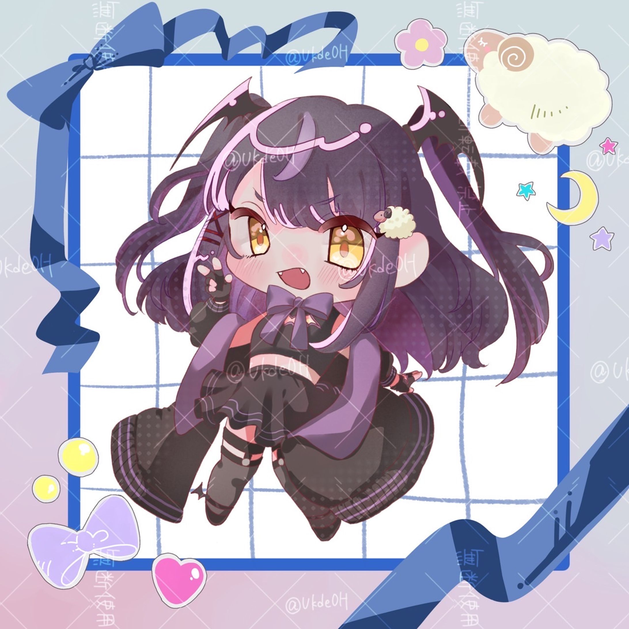 vtuber様ミニキャラ　2023年1月22日-1