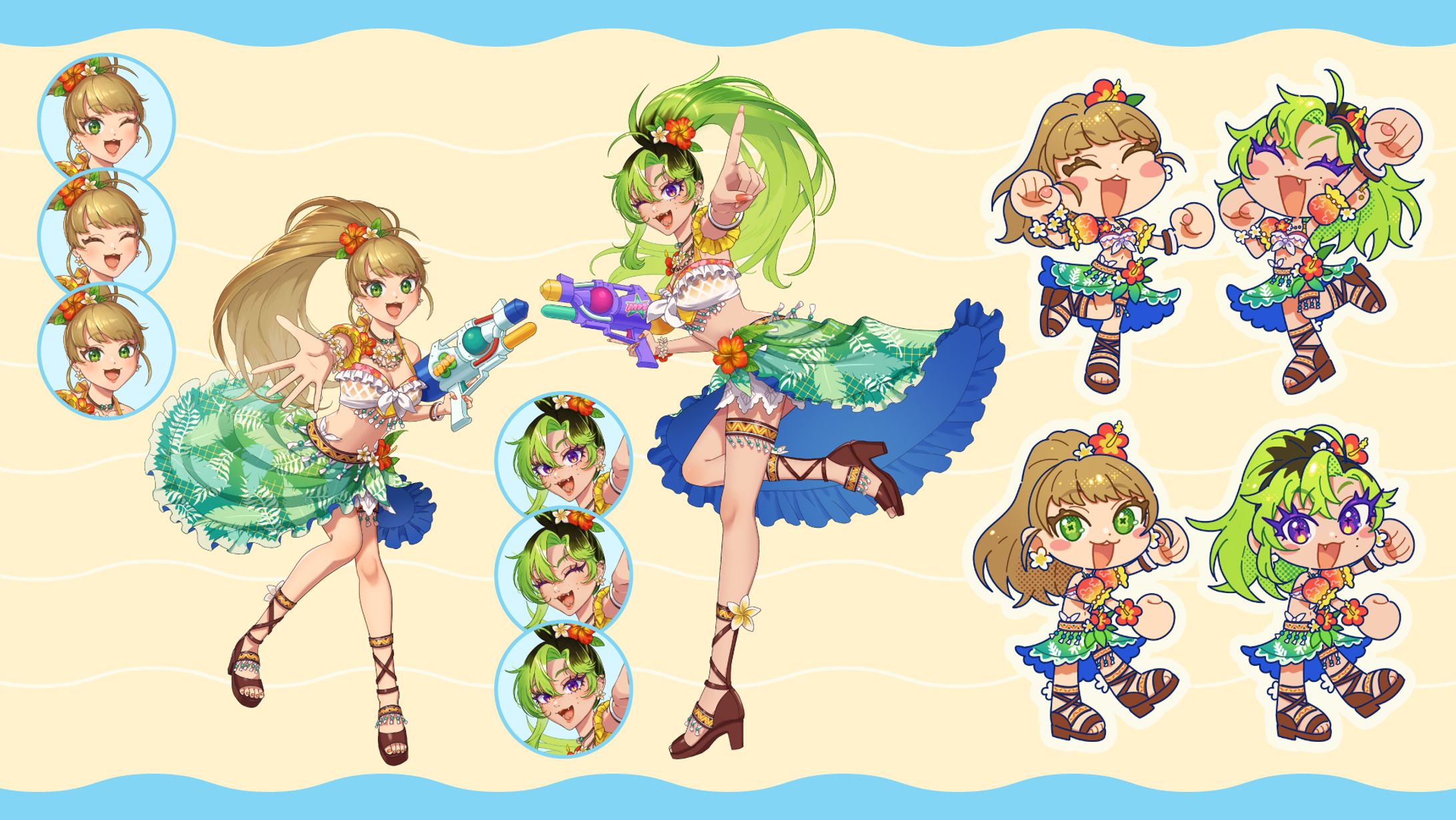 イラスト/ロゴ/リリックデザイン/サムネ_歌ってみた-1