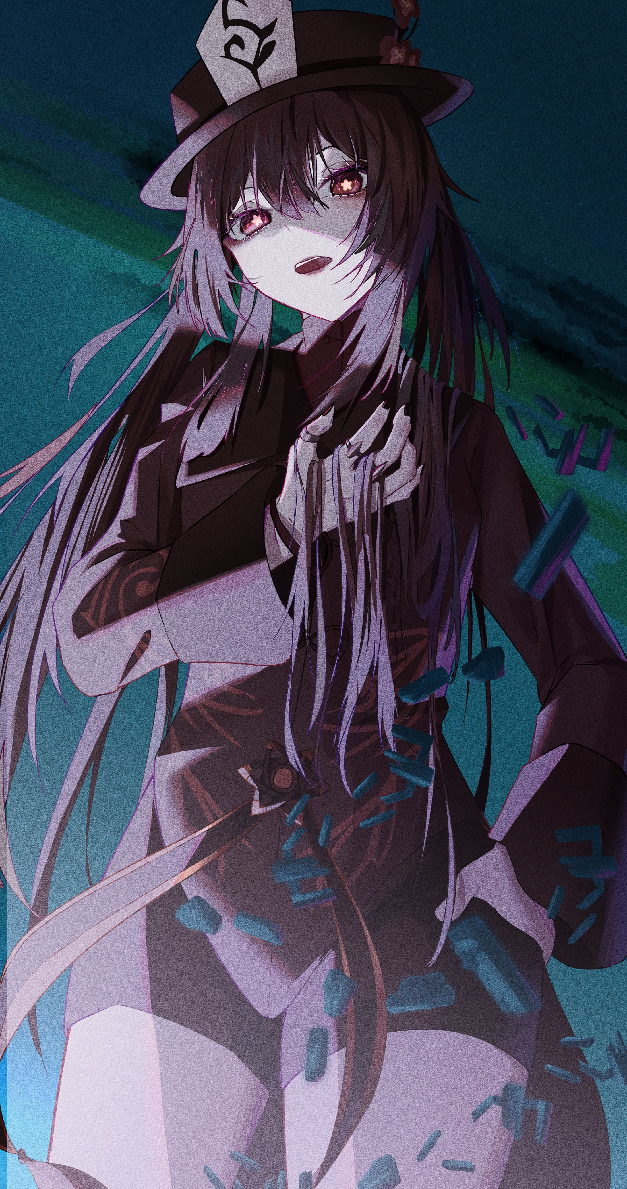 原神胡桃イラスト-1