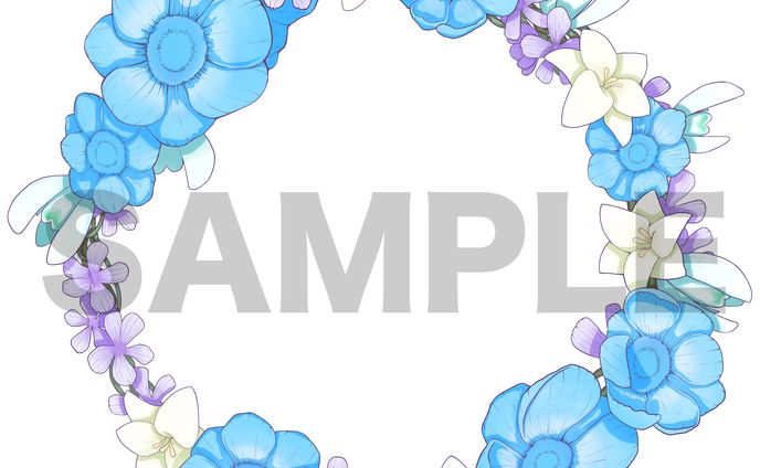 葉加瀬冬雪、リゼ・ヘルエスタ「ミルククラウン・オン・ソーネチカ」花冠