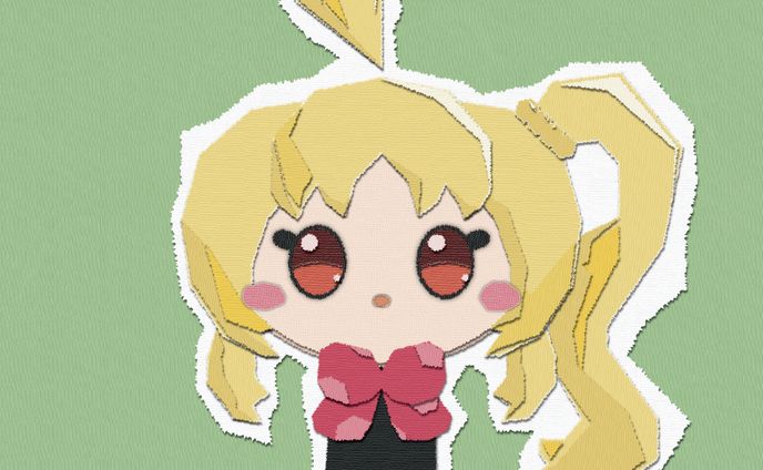 二次創作 ｜ ちぎり絵っぽいもの