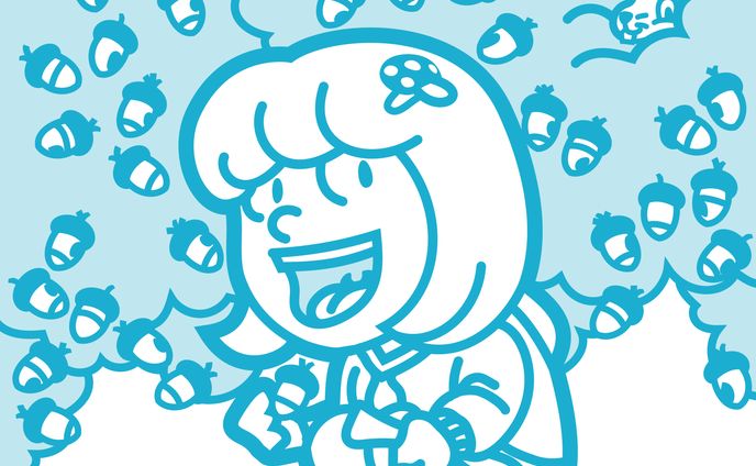 イラスト　デザイン、線あり