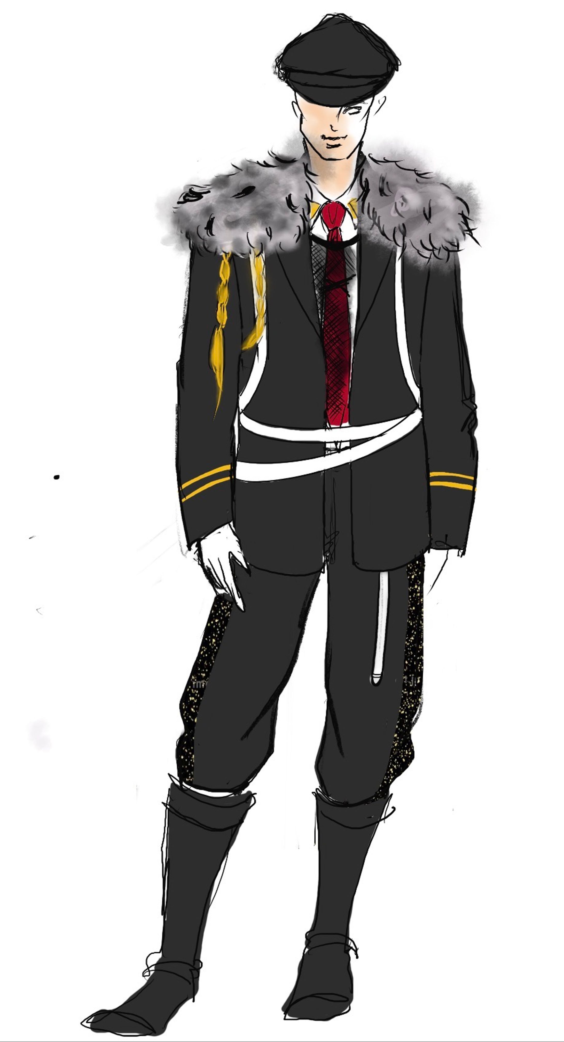 警務官のデザイン案