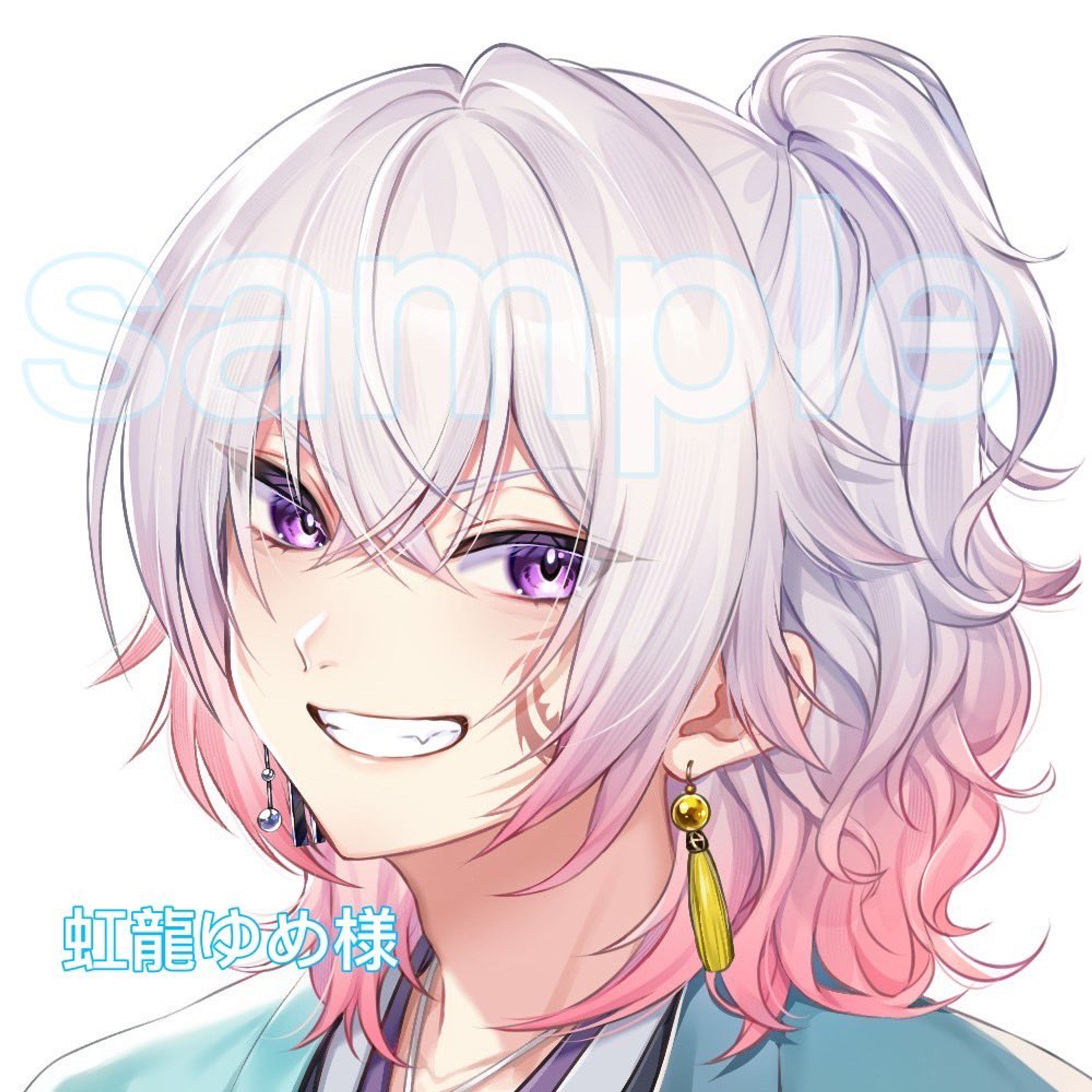 虹龍ゆめ様アイコンイラスト書かせていただきました！-1