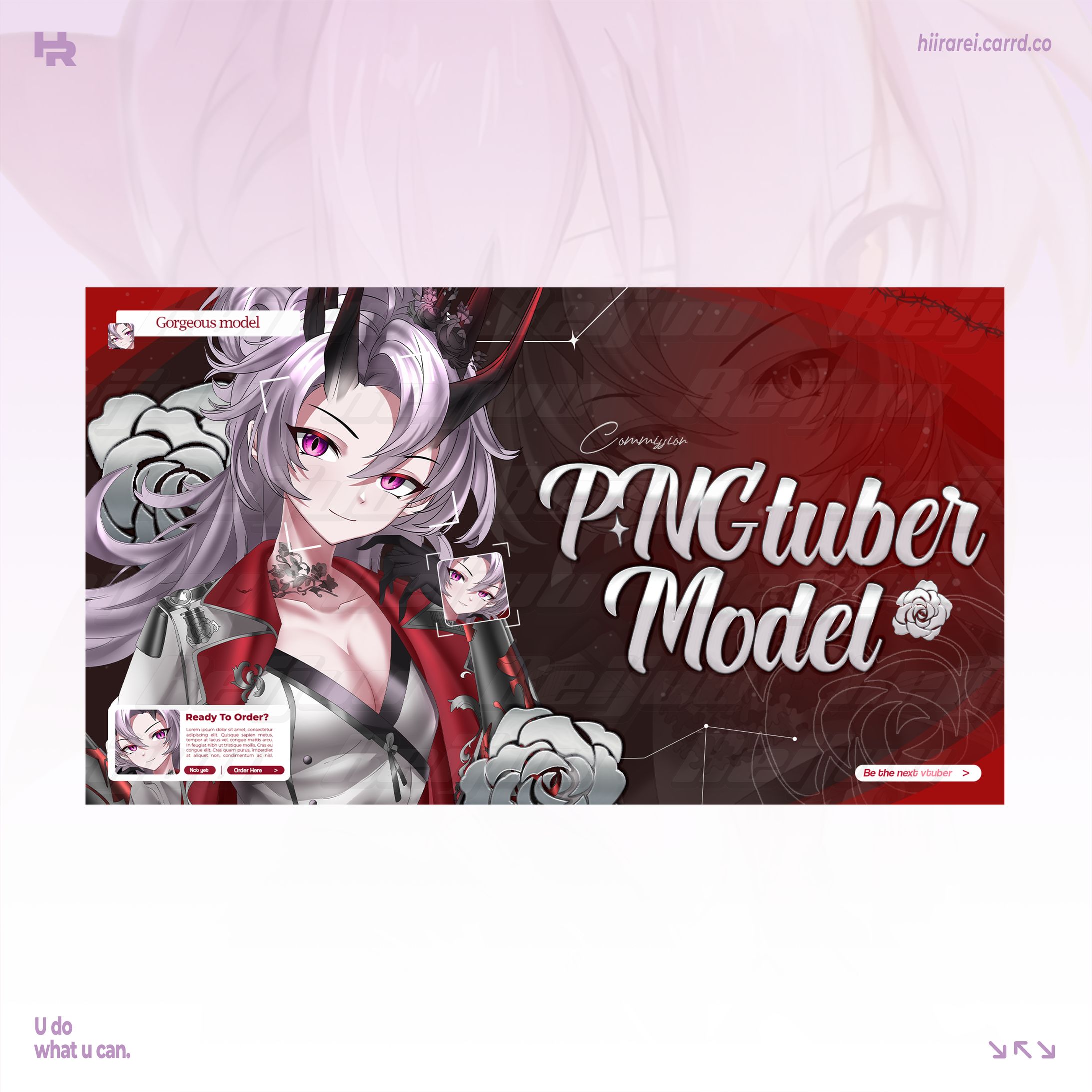[Commission Catalogue Design] - PNG-Tuber Commission #2-1