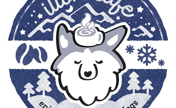【ご依頼品】カフェロゴデザイン／ロビー様