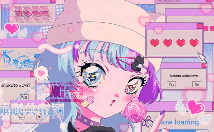 【オリジナル】Now loading…🩷🩵💜