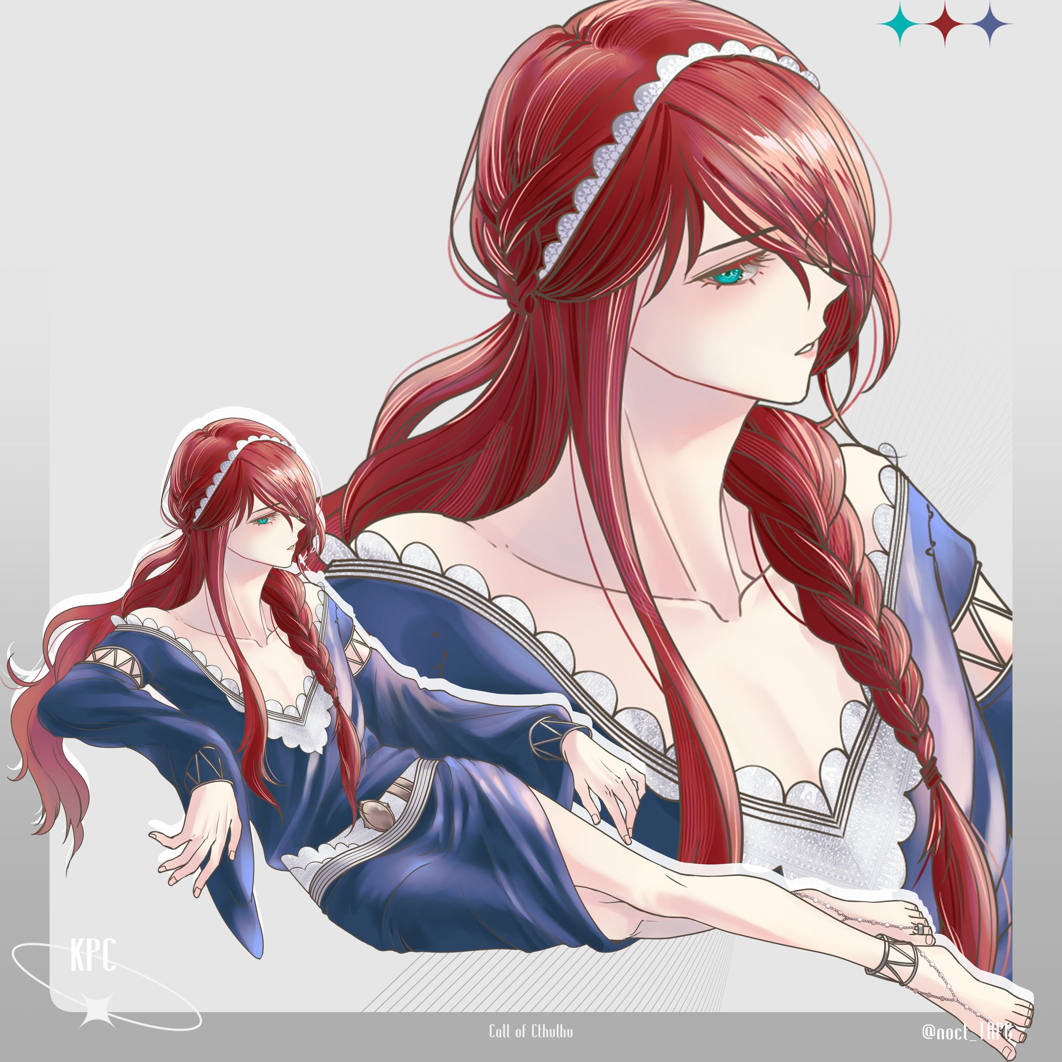 オリジナルキャラクター（TRPG立ち絵）-1