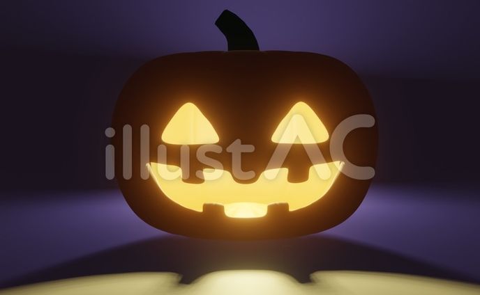 3Dモデル ハロウィンかぼちゃ