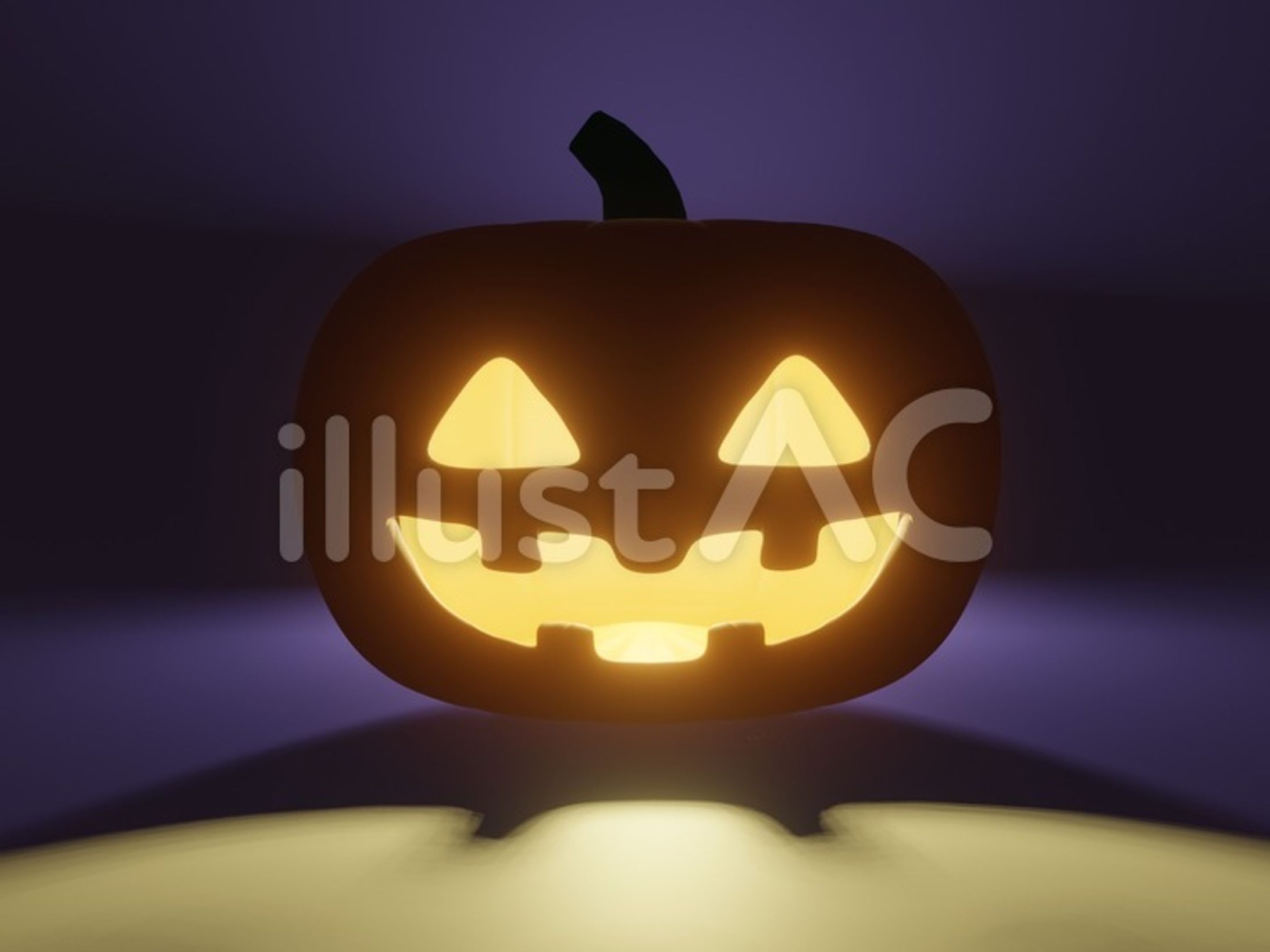 3Dモデル ハロウィンかぼちゃ-1