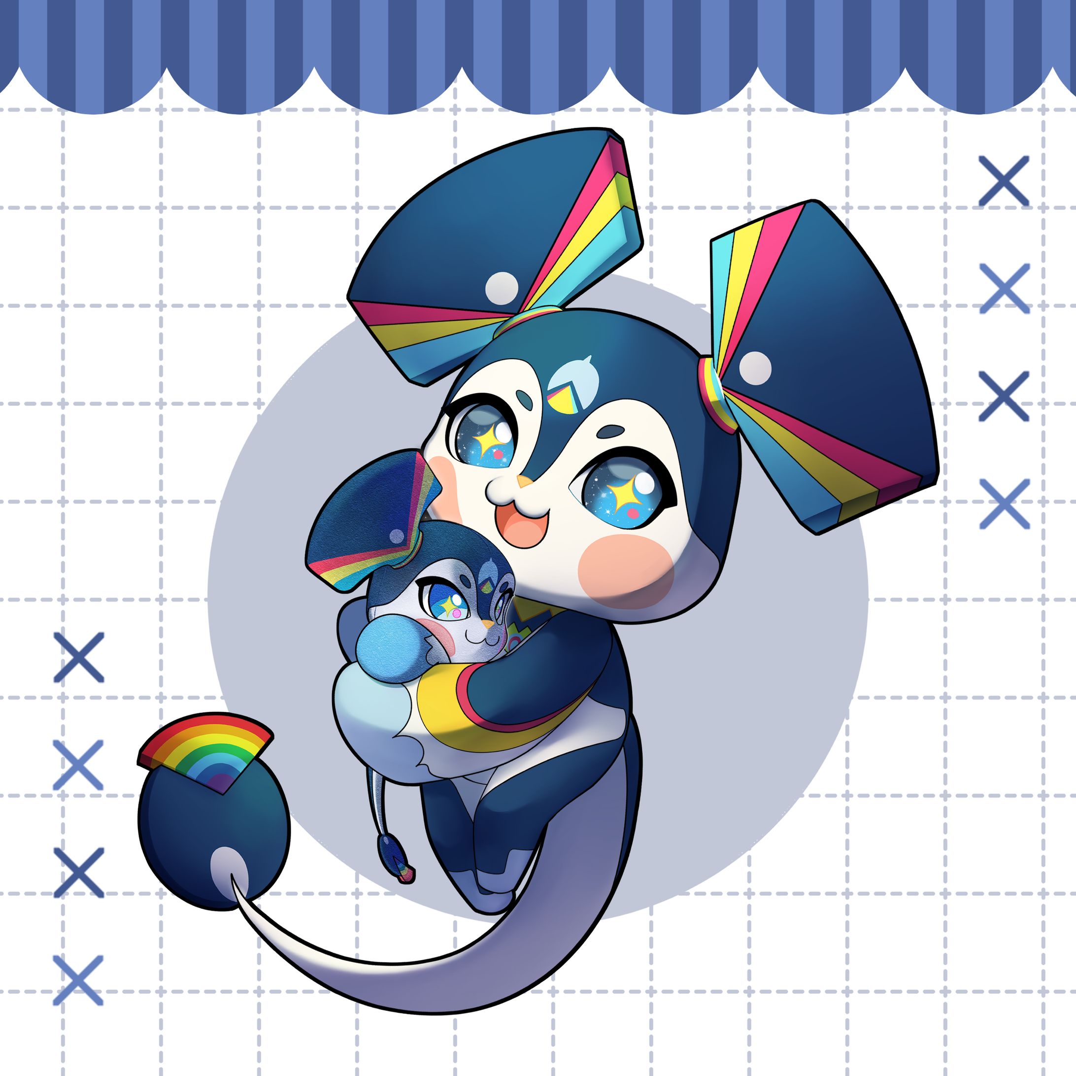 【ファンアート】記念イラストゆがみん-1