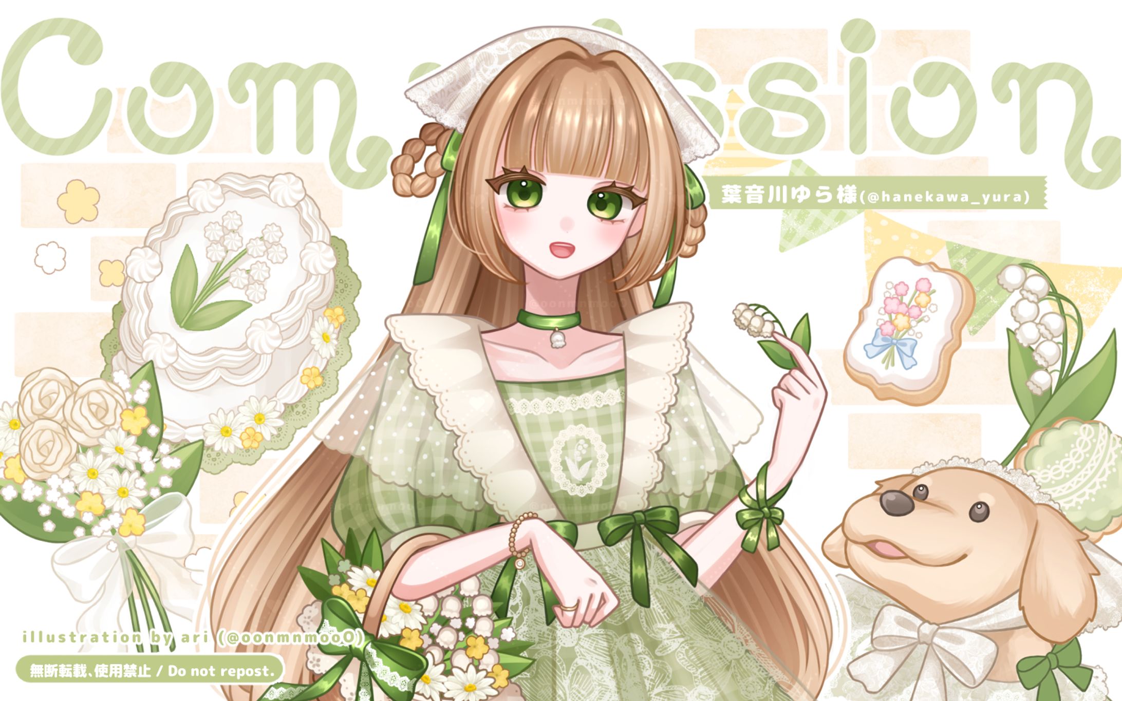 work┊立ち絵イラスト┊葉音川ゆら様-1