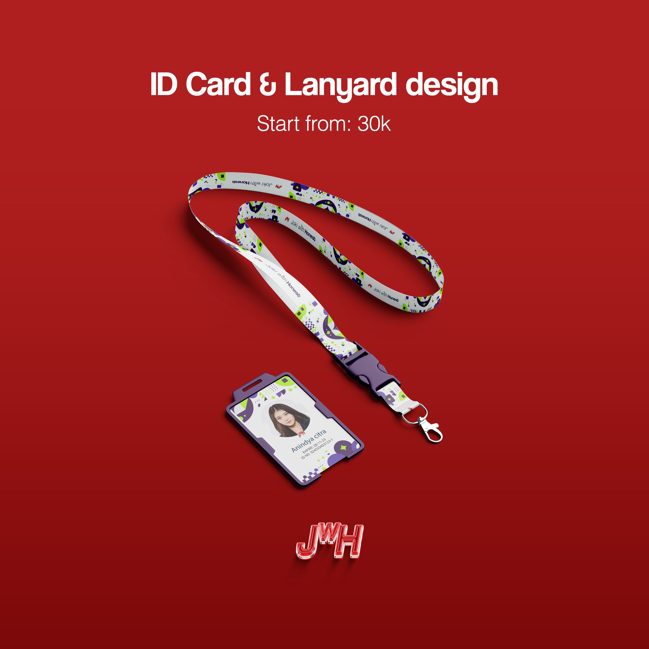 ID CARD & LANYARD DESIGN-1