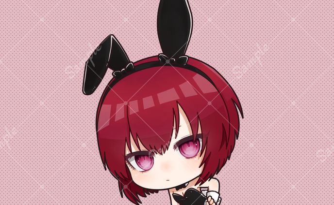 AKYM doll様ミニキャライラスト