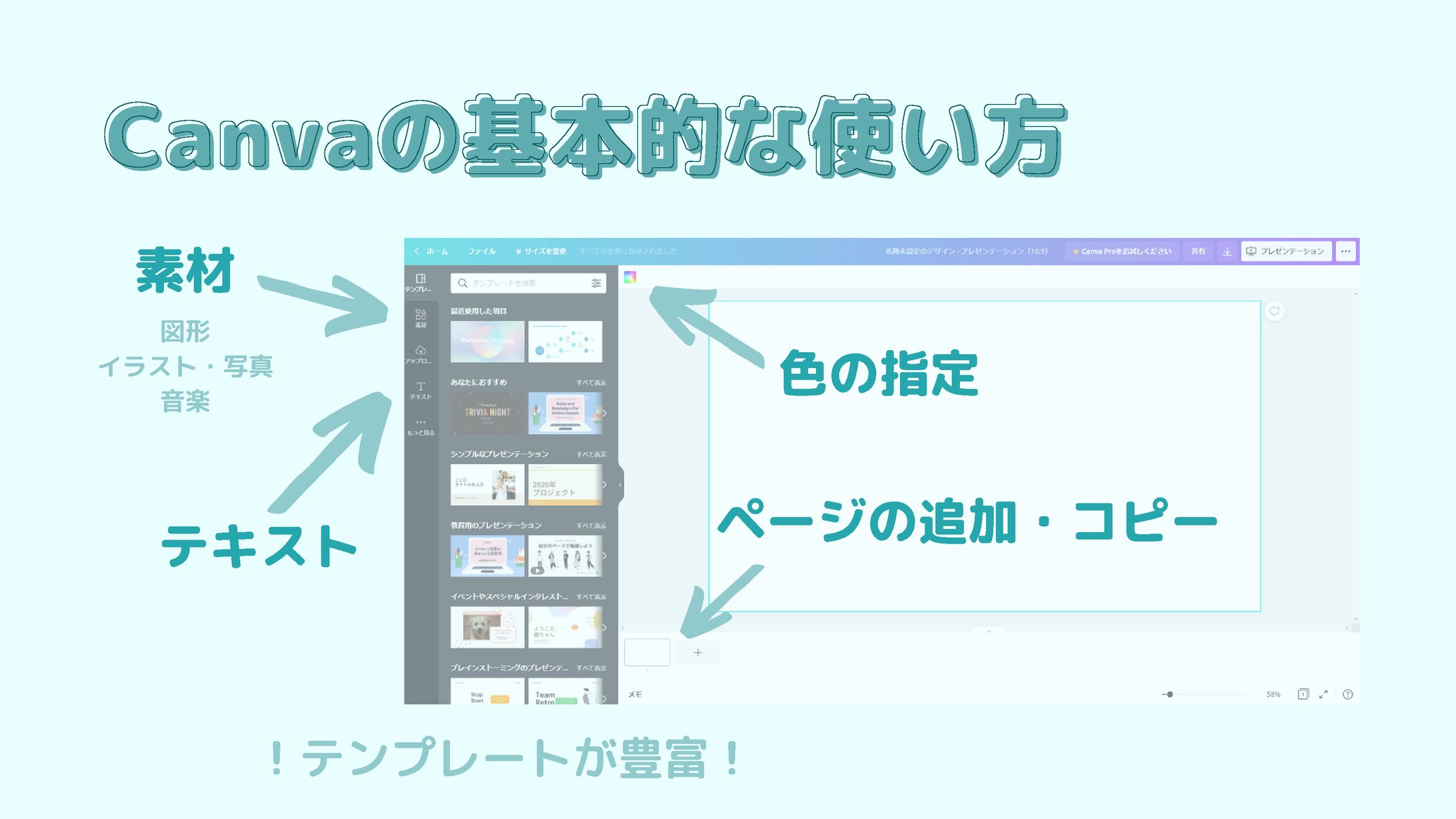 Canvaで ええ感じのスライドを作るコツ-1