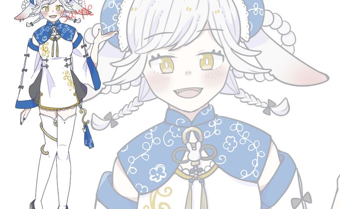 【ご依頼】立ち絵/ちーず様