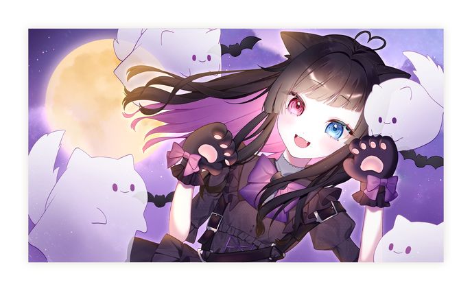 PC壁紙/猫田なな様