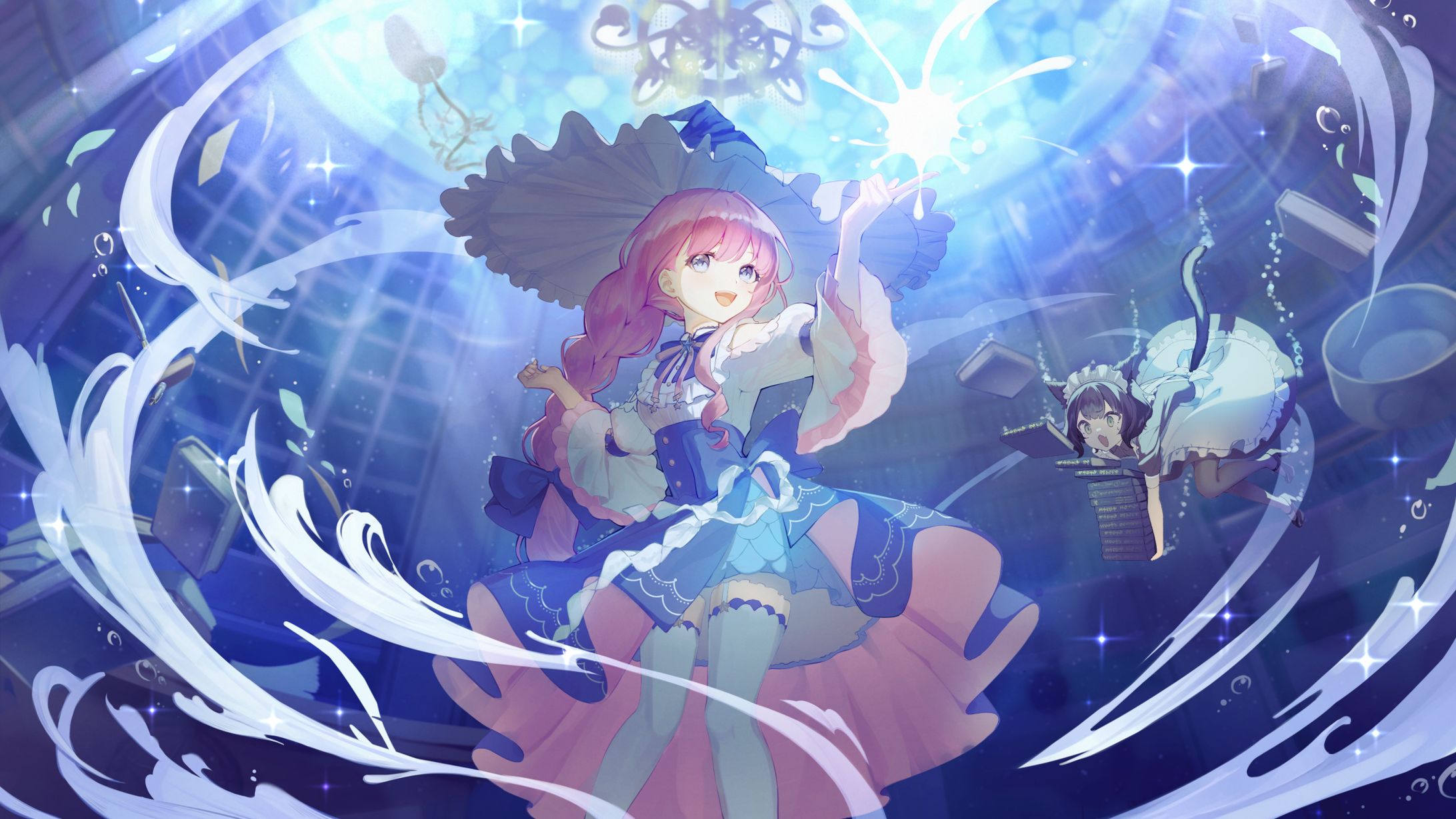 【自主制作】魔女の書斎整理-1