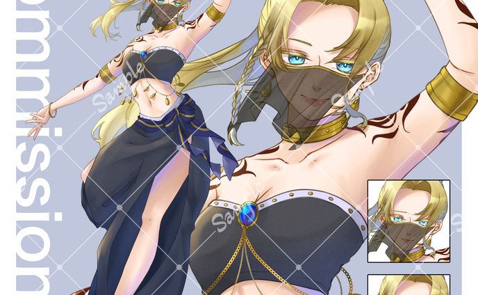 【依頼絵】立ち絵