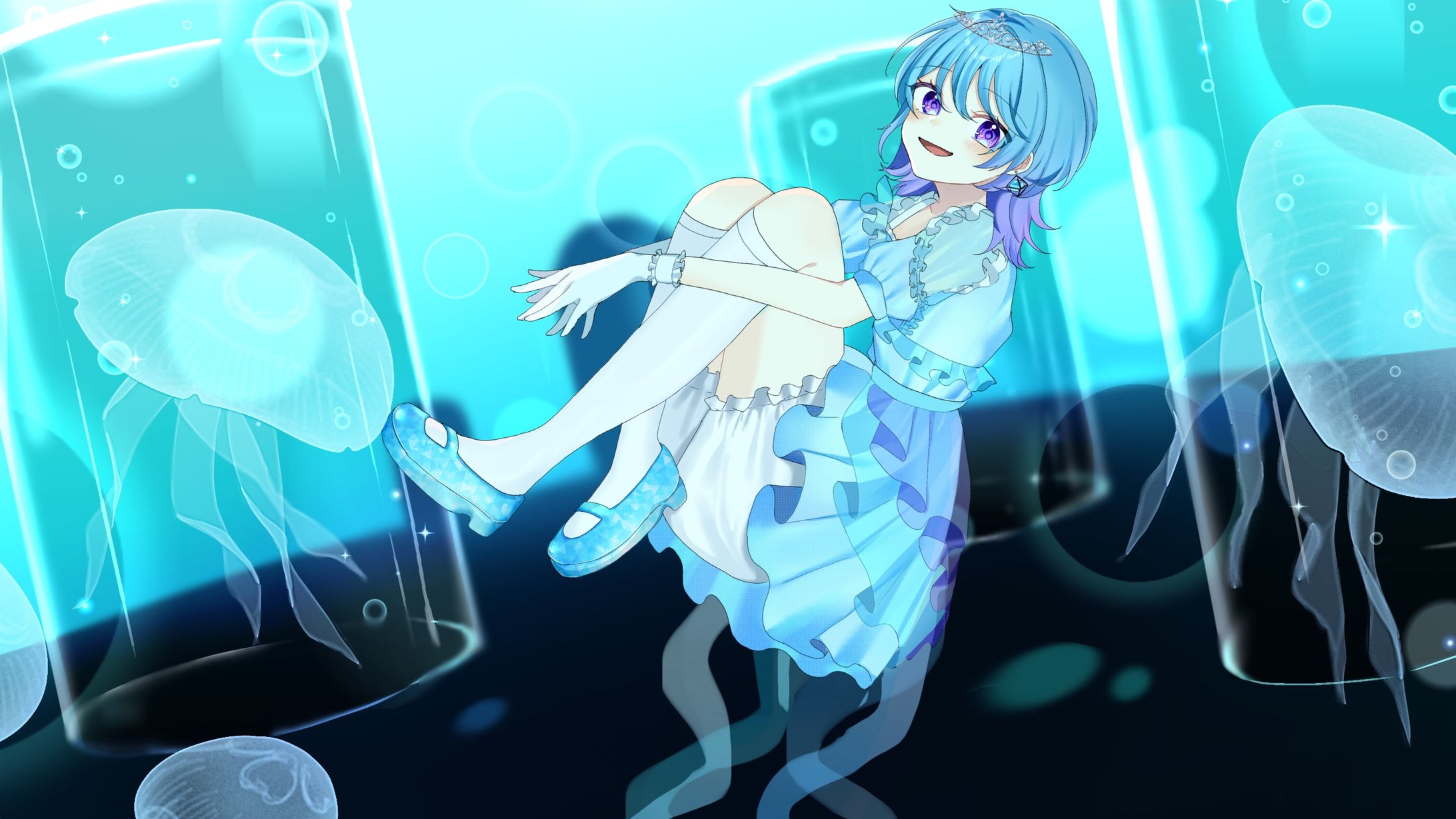 歌い手様　歌ってみたmv用イラスト-1