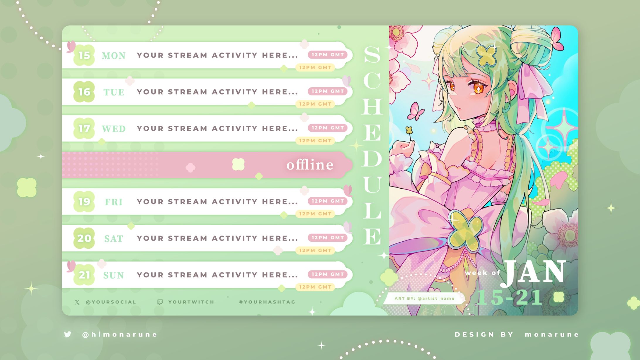 live schedule-1