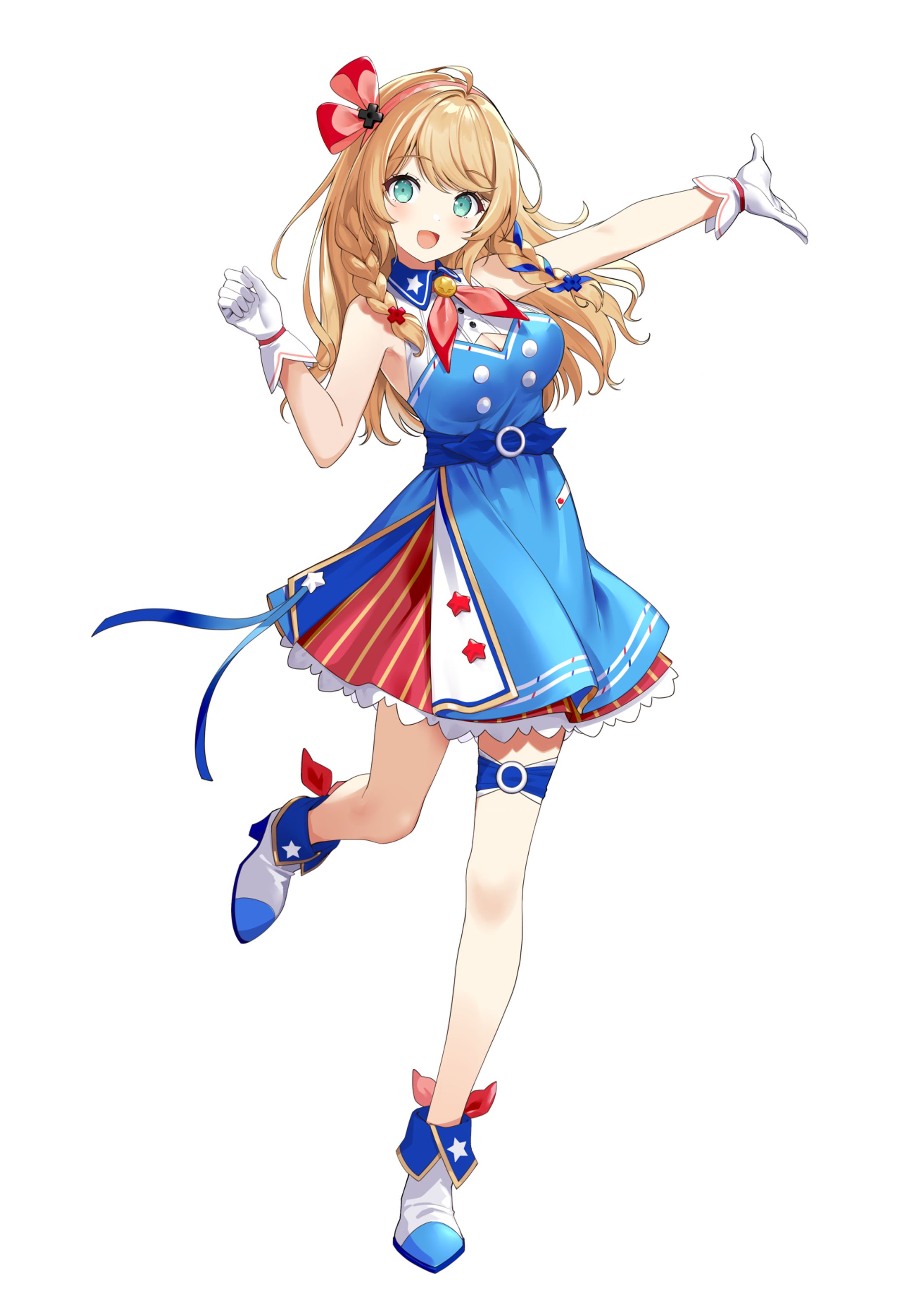 株式会社Brave group様　Vtuber「クレア先生」新衣装デザインイラスト-1