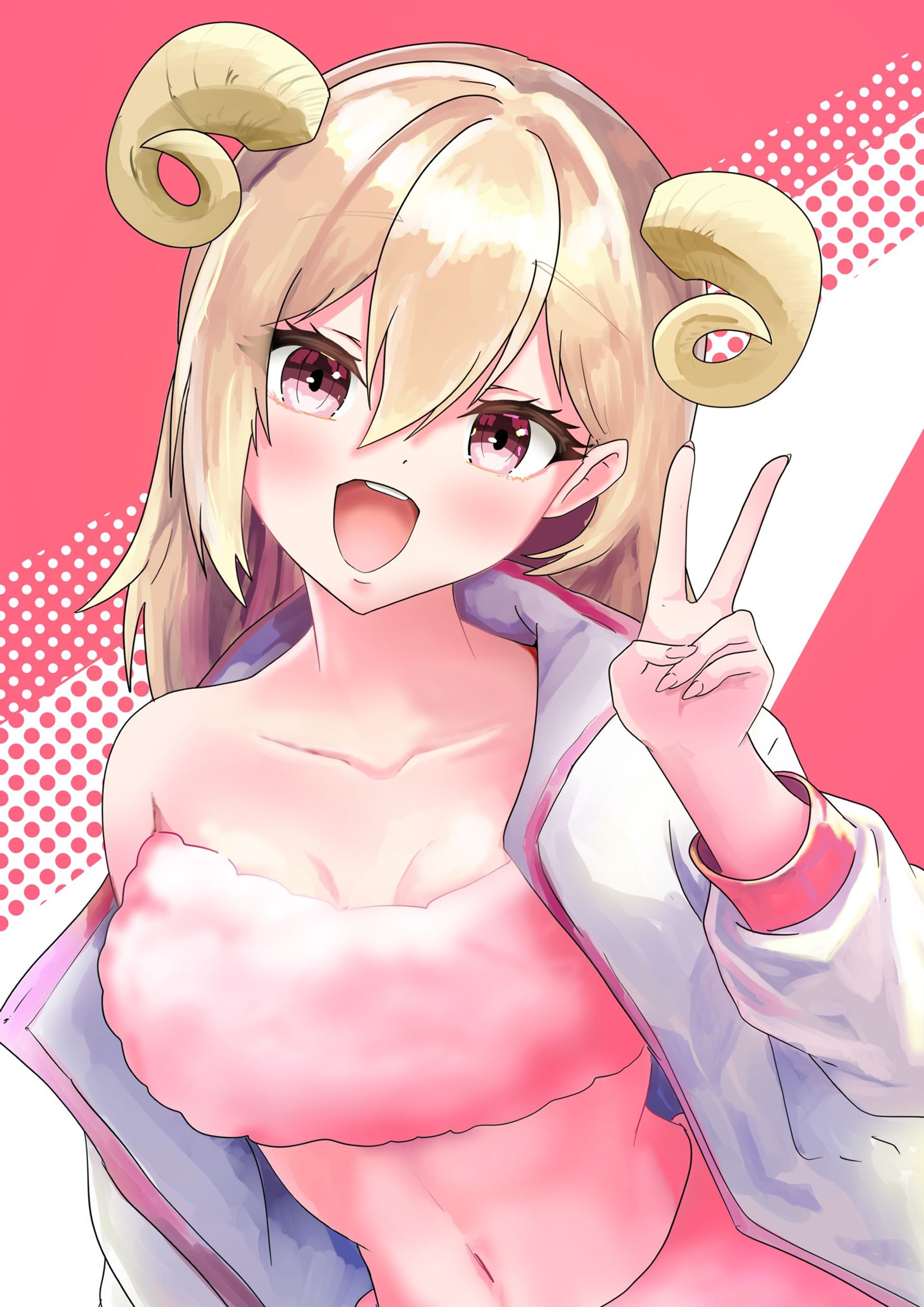 バストアップ　例1-1