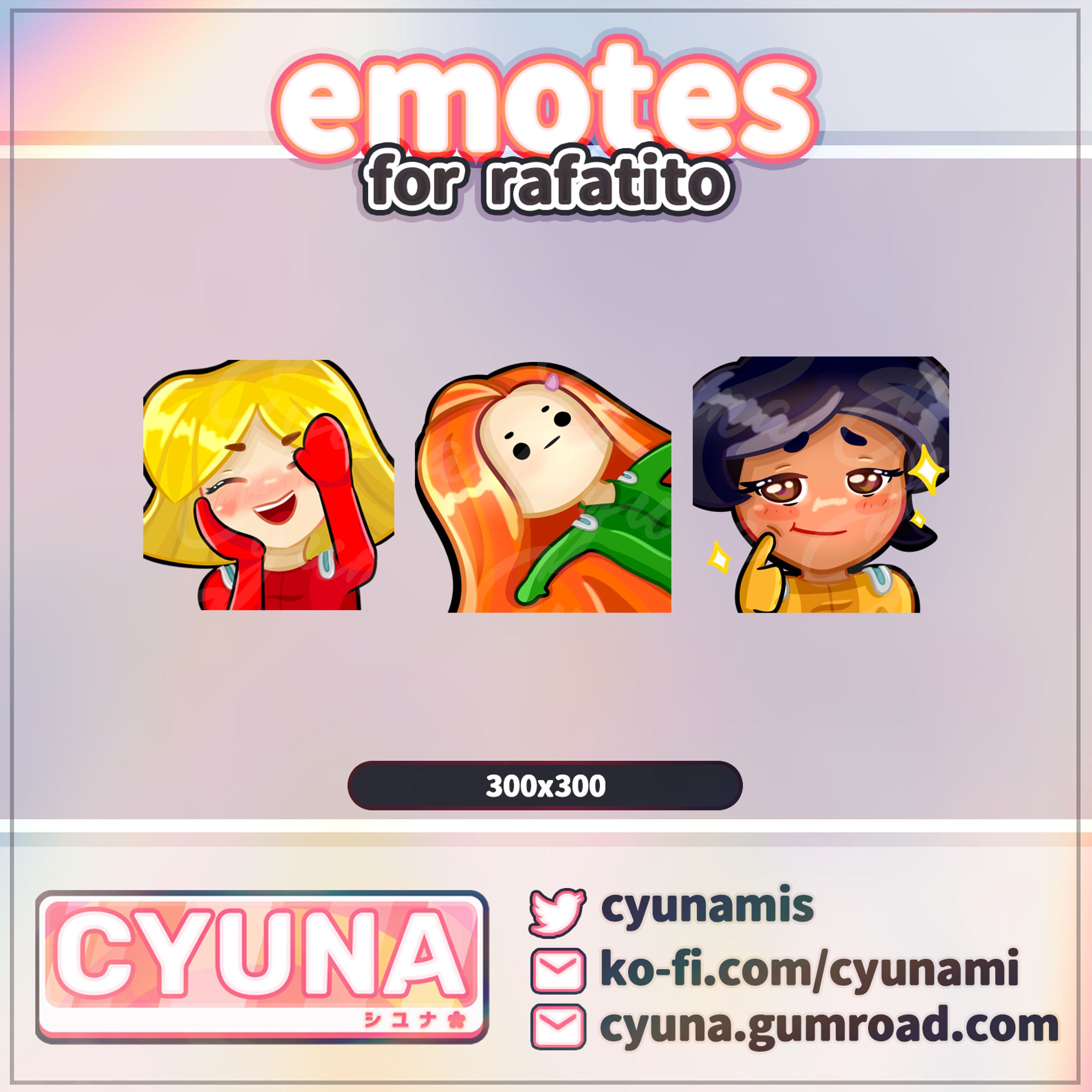 Emotes Commission for Rafatito-1