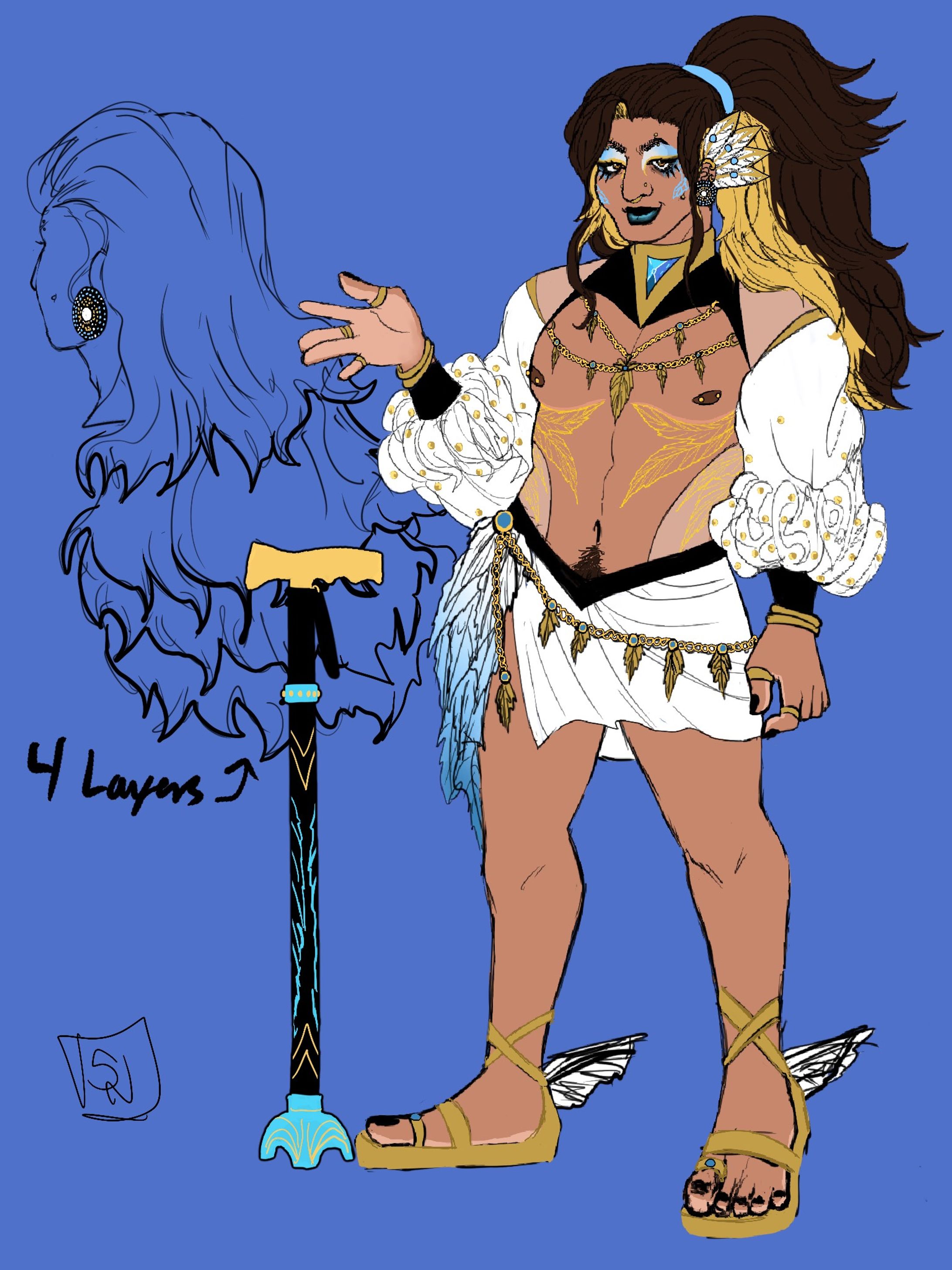 Swan Boy Chara Design-1